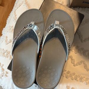 Stylish Gray Flip-Flops
